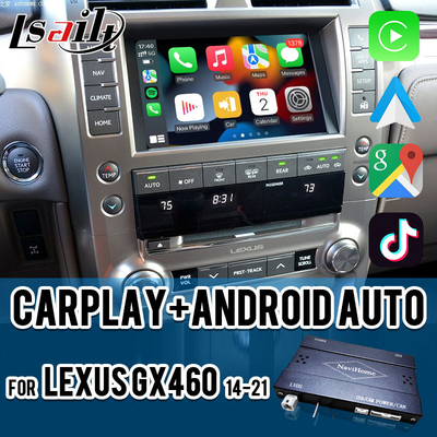 Lexus CarPlay Interface untuk GX460 GX400 2014- dengan Wireless Android Auto oleh Lsailt