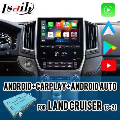 CarPlay Android Multimedia Video Interface dengan YouTube, NetFlix, YouTube, Google Map untuk Land Cruiser LC200