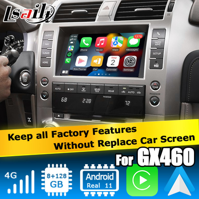 Lexus GX460 Android multimedia Carplay antarmuka video otomatis android