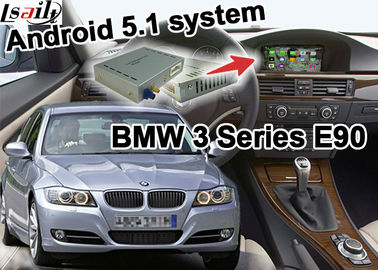 BMW E90 3 series CIC system Vehicle DVD Players, Mirror link Android 5.1 Navigation Box