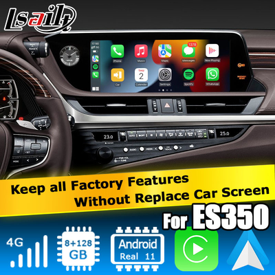 Lexus ES300h ES350 ES250 ES200 Android 11 antarmuka video carplay android auto 8+128GB