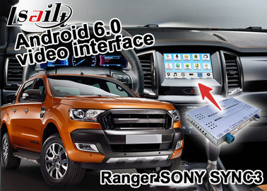 Kotak Navigasi Mobil Ranger SYNC 3 Dengan Android 5.1 4.4 WIFI BT Map Google apps