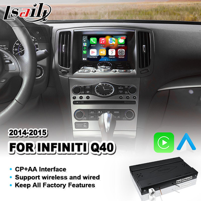 Lsailt OEM Integrasi Android Auto Video Interface Carplay untuk Infiniti Q40 2014-2015