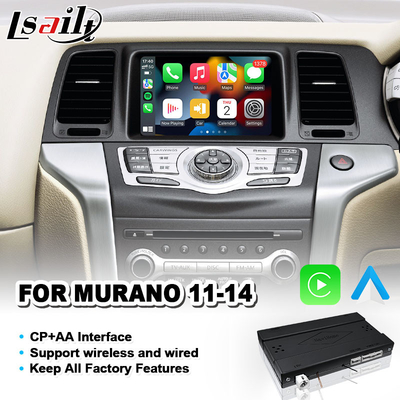 Wireless Carplay OEM Integrasi Android Auto Video Interface untuk Nissan Murano Z51 2011-2014