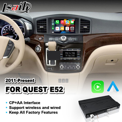 Android Auto CP AA Video Carplay Interface untuk 2011-2022 Nissan Quest E52