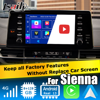 Car Multimedia Video Interface Android auto carplay interface Untuk Toyota Sienna