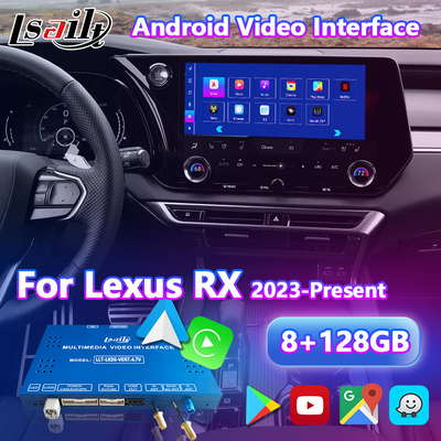 Lsailt Android Carplay Multimedia Video Interface untuk 2023-Present Lexus RX RX350 RX350h RX450h RX500h AL30