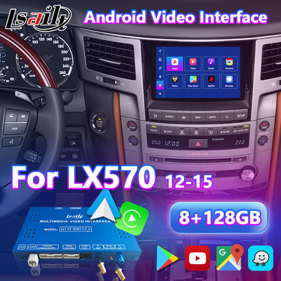 Lsailt Android Multimedia Video Interface untuk 2012-2015 Lexus LX 570 LX570