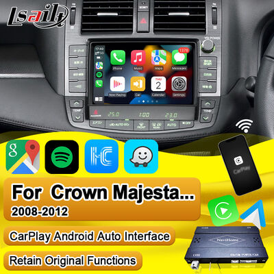 Kotak Apple CarPlay Nirkabel untuk Crown S200 RS204 GWS204 URS204 URS206 Majesta XV Athlete Saloon Toyota Terintegrasi Android Auto