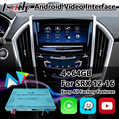 Lsailt Android Multimedia Video Interface untuk 2012-2016 Cadillac SRX CUE System dengan Carplay