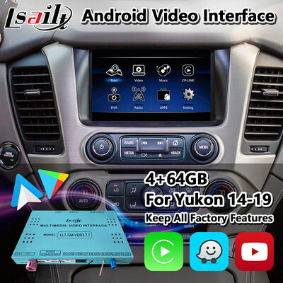 Antarmuka Video Multimedia Lsailt Android Carplay untuk Sistem Intellilink GMC Yukon 2015-2020