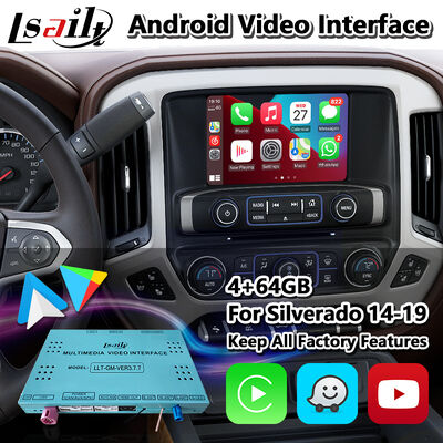 Antarmuka Multimedia Android Carplay Chevrolet Silverado Dengan Android Auto Nirkabel