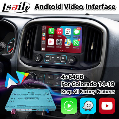 Antarmuka Multimedia Lsailt Android Auto Carplay untuk Sistem Mylink Chevrolet Colorado 2014-2020