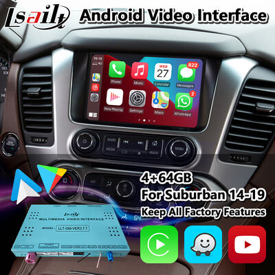 Lsailt Android Auto Carplay Multimedia Interface untuk 2014-2020 Chevrolet Suburban Mylink System