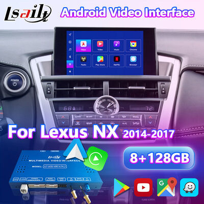 Lsailt Android Multimedia Video Interface untuk Lexus NX300h NX200t NX F-Sport Touchpad Control 2014-2017