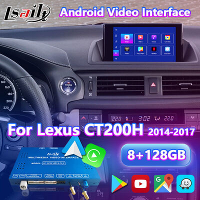 Lsailt Android Video Interface untuk Lexus CT200h CT F Sport Mouse Control 2014-2017