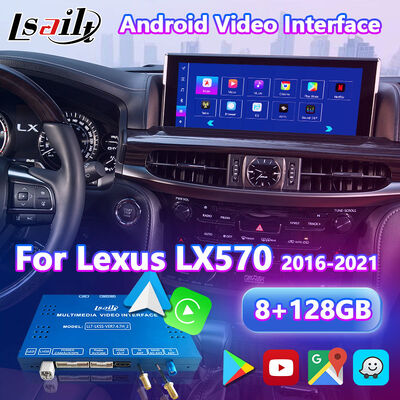 Lsailt Android Carplay Multimedia Video Interface untuk 2016-2021 Lexus LX 570 LX450d LX570