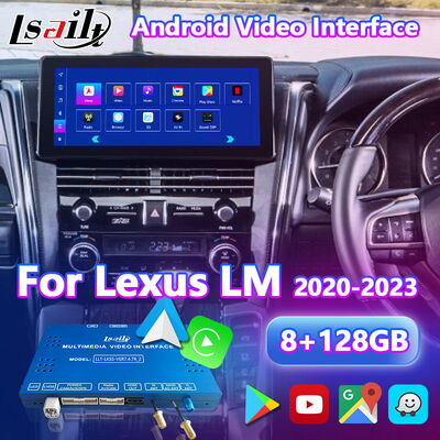 Antarmuka Video Multimedia Android Lsailt untuk Lexus LM 350 LM300h LM350 2020-2023