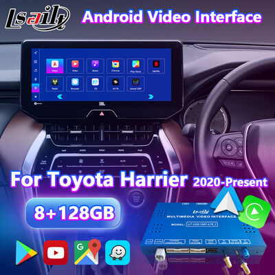 Lsailt Android Carplay Navigasi Video Interface untuk 2020 - Present Toyota Harrier Venza Dukungan Modul Radio