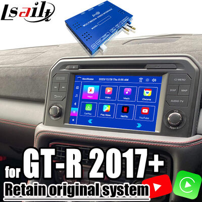 NISSAN Multimedia Interface OEM Android Upgrade untuk GT-R 2017+Integrated Wireless CarPlay, YouTube, NetFlix,Android Auto