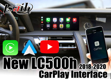 CarPlay/Android Auto Car Multimedia Navigation Untuk Lexus LC500h 2018-2020 Dengan YouTube