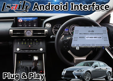 Antarmuka Video Mobil Android Lsailt untuk Kontrol Mouse Lexus IS 200t 2013-2016, Kotak Navigasi GPS untuk IS200T