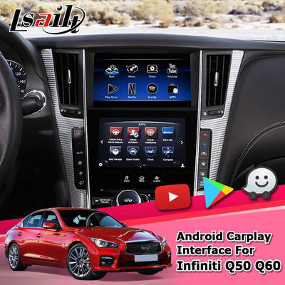 Infiniti Q50 Q60 Android carplay Navigasi carplay Video Interface Android 10