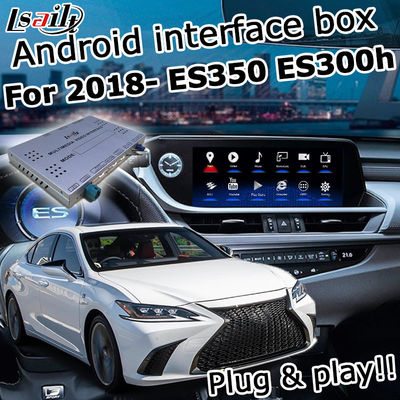 Lexus ES 2018 Antarmuka Video Multimedia Android 9.0 Kotak Navigasi Mobil Opsional ES350 ES300h