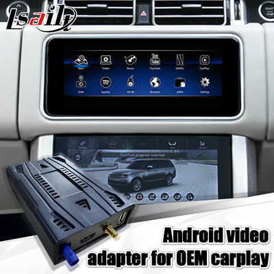 Antarmuka Video Multimedia Android CE Android 9.0 12VDC RK3399 Untuk Land Rover