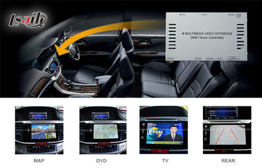 Adaptor Video Multimedia dengan Navigasi GPS Dibangun untuk Honda Accord 9, Antarmuka GPS, Bekerja dengan Peta di Kartu SD