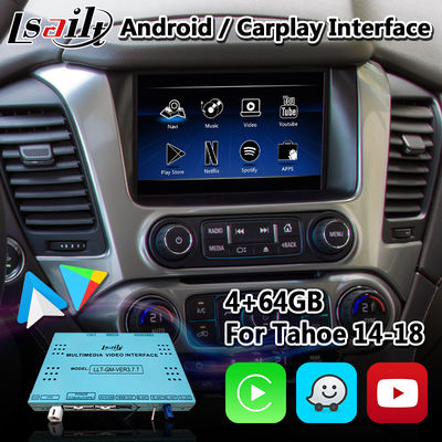 Lsailt Android Carplay Multimedia Interface untuk Chevrolet GMC Tahoe 2015