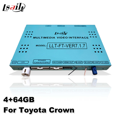 Antarmuka Android Carplay untuk Toyota Crown S210 AWS210 GRS210 GWS214 Majesta Athlete 2012-2018