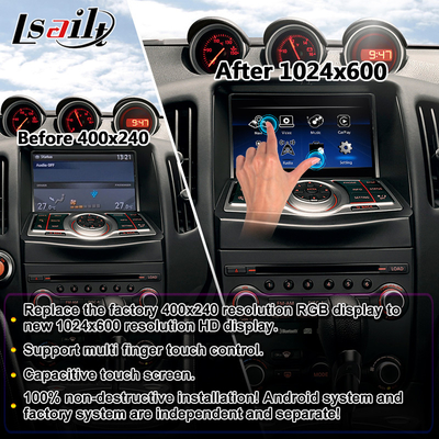 Lsailt 7 Inci Android Multimedia Video Antarmuka Carplay Layar Untuk Nissan 370Z