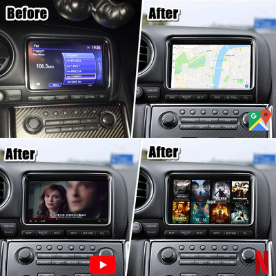 Plug&Play Android Auto Interface Untuk Mazda MX-5 2 3 6 CX -3 CX -5 Aplikasi Dukungan Miracast WIFI Yandex Peta Online