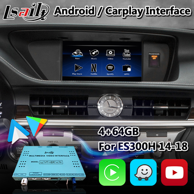 Lsailt Wireless Apple Carplay & Android Auto Multimeida Interface untuk Lexus ES350 ES300H ES250