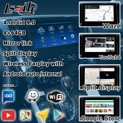 Antarmuka multimedia carplay nirkabel otomatis Android untuk Toyota Alphard Vellfire JBL