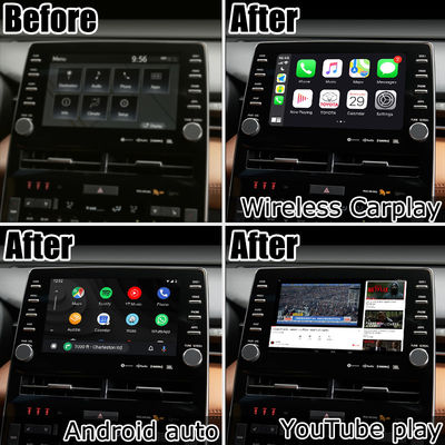 Antarmuka video antarmuka video auto carplay Android 8 Inch untuk toyota avalon touch 3 2018-sekarang