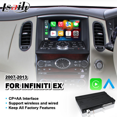 Lsailt Wireless AA Carplay Antarmuka untuk Infiniti EX EX25 EX35 EX37 EX30d 2007-2013