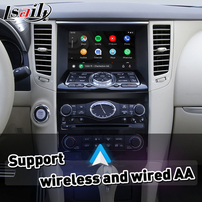 Lsailt Nirkabel Android Auto Carplay Antarmuka untuk Infiniti FX FX30dS FX35 FX37 FX50 Tahun 2008-2013