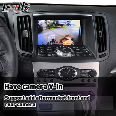 Wireless Android Auto Carplay Interface untuk Infiniti G25 G35 G37 Skyline 370GT 350GT (V36) Tahun 2008-2013