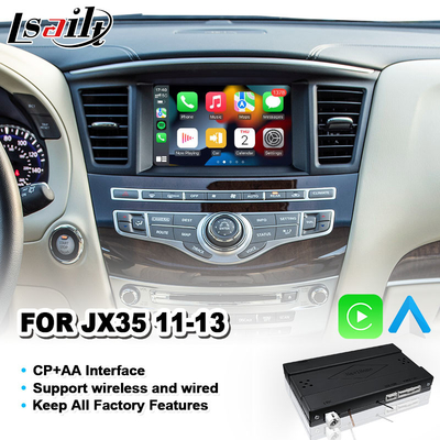 Lsailt Android Auto CP AA OEM Integrasi Carplay Interface untuk Infiniti JX35 2011-2013
