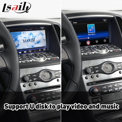 Lsailt Android Auto CP AA OEM Integrasi Carplay Interface Untuk Infiniti Q60 2013-2016