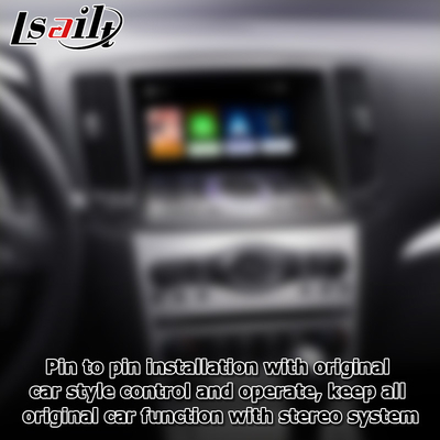 Modul mobil android carplay nirkabel untuk Infiniti G37 G25 Q40 Q60 370GT skyline 08IT