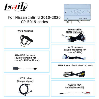 Wireless carplay android auto untuk Infiniti G37 G25 Q40 Q60 370GT skyline 08IT