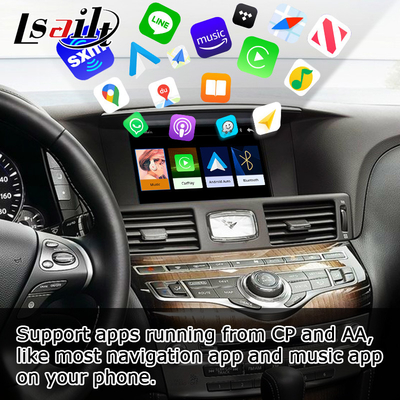 Infiniti Q70 M35 M37 Nissan Fuga carplay nirkabel solusi otomatis android IT08 08IT