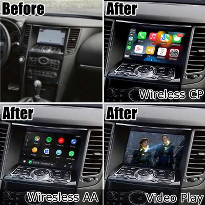 Carplay nirkabel kotak antarmuka otomatis android untuk Infiniti FX35 FX37 FX50 QX70