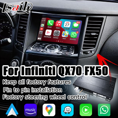 Carplay nirkabel kotak antarmuka otomatis android untuk Infiniti FX35 FX37 FX50 QX70