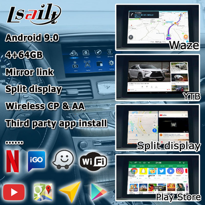 Infiniti Q70 M35 M35h M45 Nissan Fuga Android carplay peningkatan sentuhan multi jari