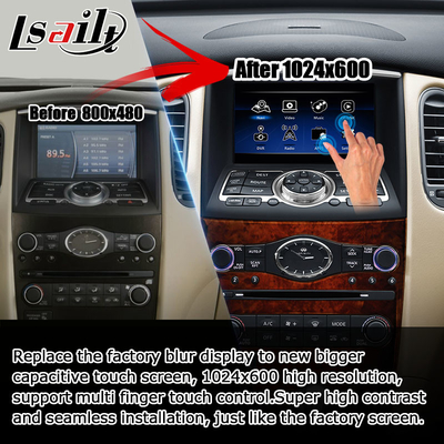 Infiniti QX50 EX EX35 EX25 EX37 Nissan skyline crossover Android HD screen carplay android auto upgradew
