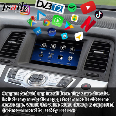 Nissan Murano Z51 Android Layar HD upgrade Android auto carplay Youtube waze Netflix play